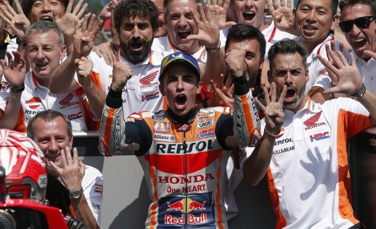 Unik! Kemenangan Marquez di MotoGP Jerman Ternyata Dipenuhi Angka Sembilan