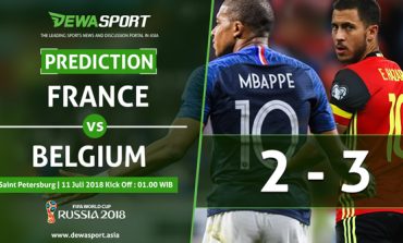 Prediksi Prancis vs Belgia 11 Juli 2018