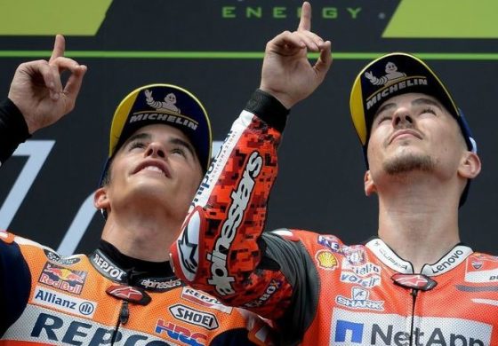 Reaksi Marc Marquez Saat Tahu Jorge Lorenzo Jadi Rekan Setimnya di MotoGP 2018