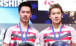 Gaya Rambut Mentereng Marcus Fernaldi Gideon di Japan Open 2018 Ternyata Sudah Mencuri Perhatian Semenjak Dirinya Belum Menikah