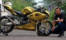 Mentereng, CBR250RR 'Lapis Emas' dari Kalimantan