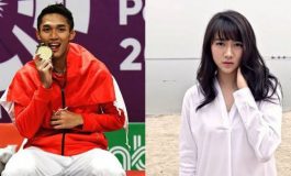 Meski Sedang Sibuk Berkompetisi, Jonatan Christie Sempat lakukan Ini pada Shanju Kapten JKT48