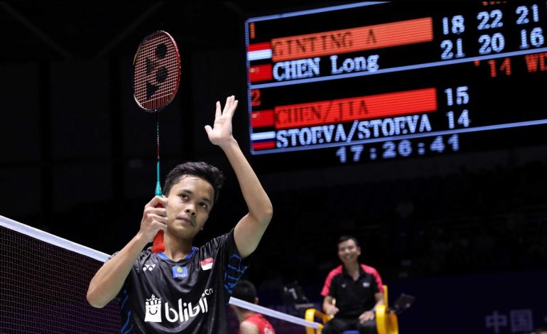 Resep Anthony Ginting Singkirkan Chen Long