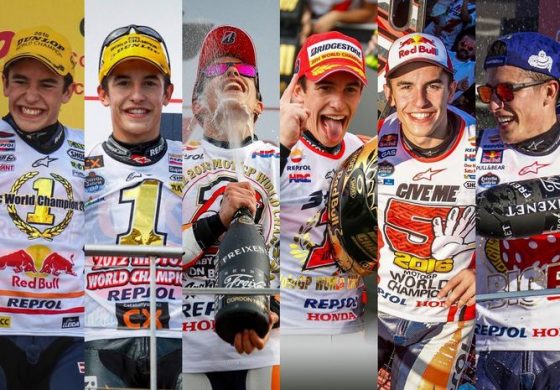 Selebrasi Apa yang Dipakai Marc Marquez Saat Meraih Gelar Ke-7-nya?