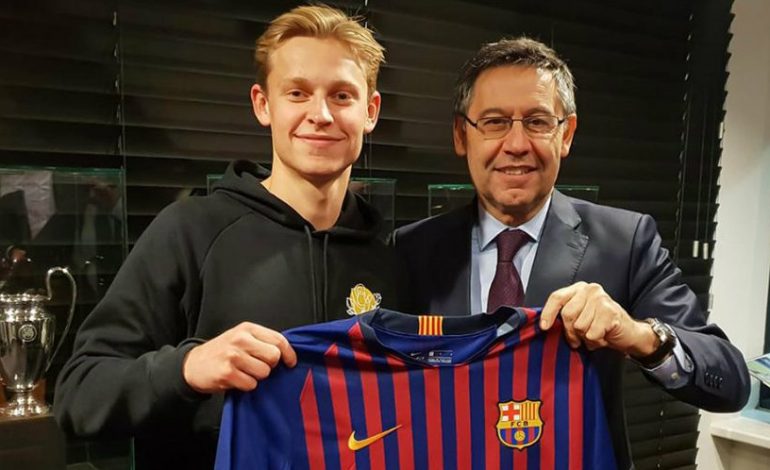 Frenkie de Jong Pede Bisa Rebut Posisi Starter di Barcelona