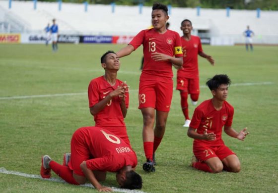 Pertandingan Piala AFF U-15: Indonesia vs Singapura