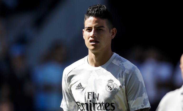 James Rodriguez Berpeluang Tampil di Laga Madrid vs Valladolid