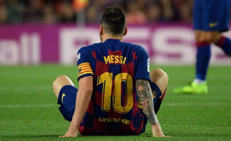 Lionel Messi Diragukan Tampil Kontra Getafe & Inter Milan