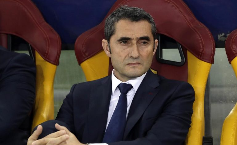 Ernesto Valverde Frustrasi Usai Barcelona Ditahan Imbang Slavia Praha