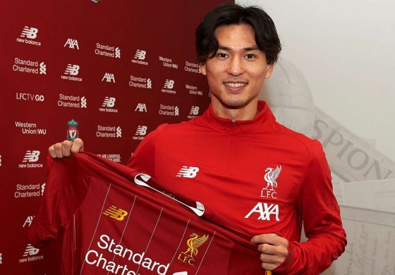 Andy Robertson Puji Takumi Minamino