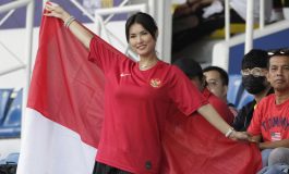 Maria Ozawa Tonton Lagi Aksi Timnas Indonesia di SEA Games 2019