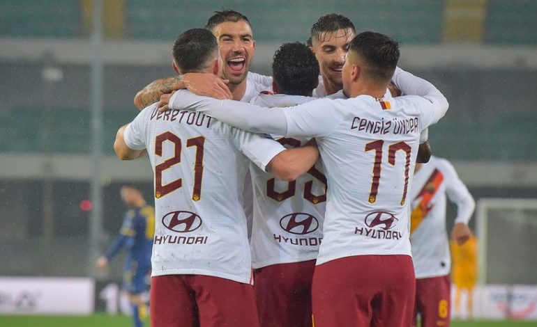 Hasil Pertandingan Hellas Verona vs AS Roma: Skor 1-3