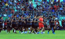 Diserbu Ribuan Aremania, Sesi Latihan Perdana Arema Seperti Acara Launching Tim