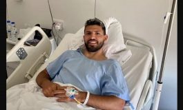 Sukses Operasi Lutut, Sergio Aguero Mulai Proses Pemulihan