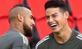 Arturo Vidal Sedih James Rodriguez Ditelantarkan Real Madrid