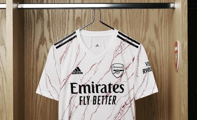 Ini Penampakan Jersey Tandang Arsenal, Usung Motif Batu Marmer