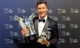 Robert Lewandowski Terpilih sebagai Pemain Terbaik Eropa 2020