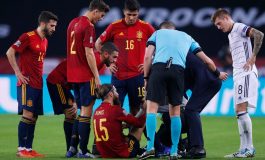 Sergio Ramos Cedera Hamstring, Absen di Tiga Laga