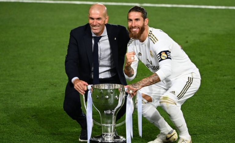 Zinedine Zidane Ingin Sergio Ramos Bertahan di Real Madrid