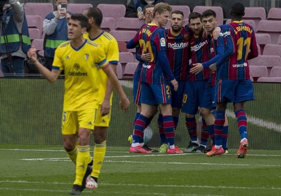 Hasil Pertandingan Barcelona vs Cadiz: Skor 1-1