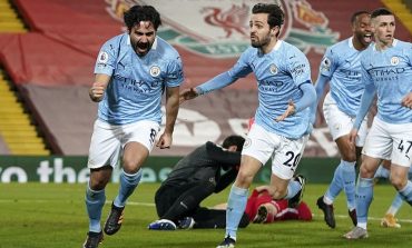 Hasil Pertandingan Liverpool vs Manchester City: Skor 1-4