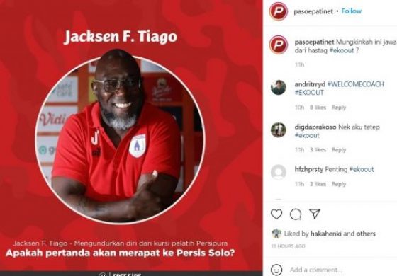 Jacksen F Tiago Resmi Dipecat Oleh Persipura, Akankah ke Persis?