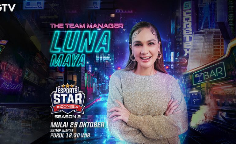 Luna Maya Jadi Manager Tim Esport Star Indonesia GTV