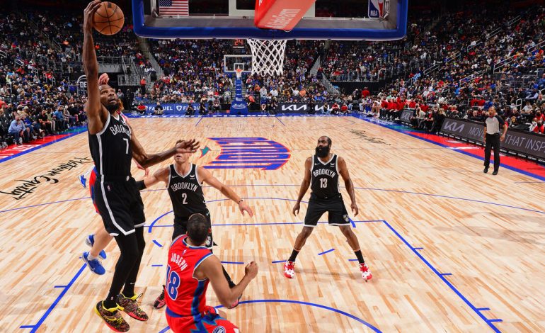 Brooklyn Nets Semakin Solid Saat Kalahkan  Detroit Pistons