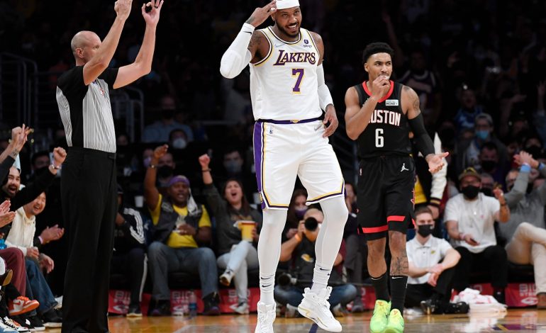 LA Lakers Mulai Meningkat, Houston Rockets Dibuat Tak Berkutik