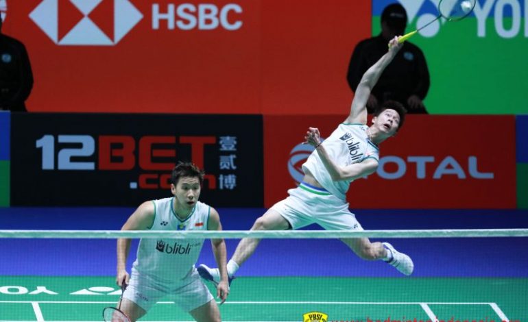 Kevin Sanjaya/Marcus Gideon Jadi Runner Up French Open 2021