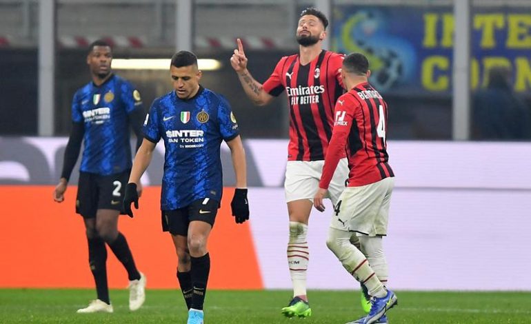 Prediksi AC Milan vs Inter Milan 2 Maret 2022, Leg 1 Semifinal Coppa Italia