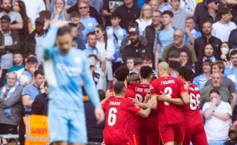 Hasil Pertandingan Manchester City vs Liverpool 2-3, FA Cup 16 April 2022