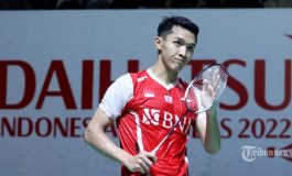 Jonathan Christie Kecewa Tersingkir dari Indonesia Open 2022